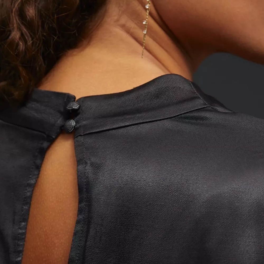 MAEVE Satin Leather Dress - Picture 7 of 8